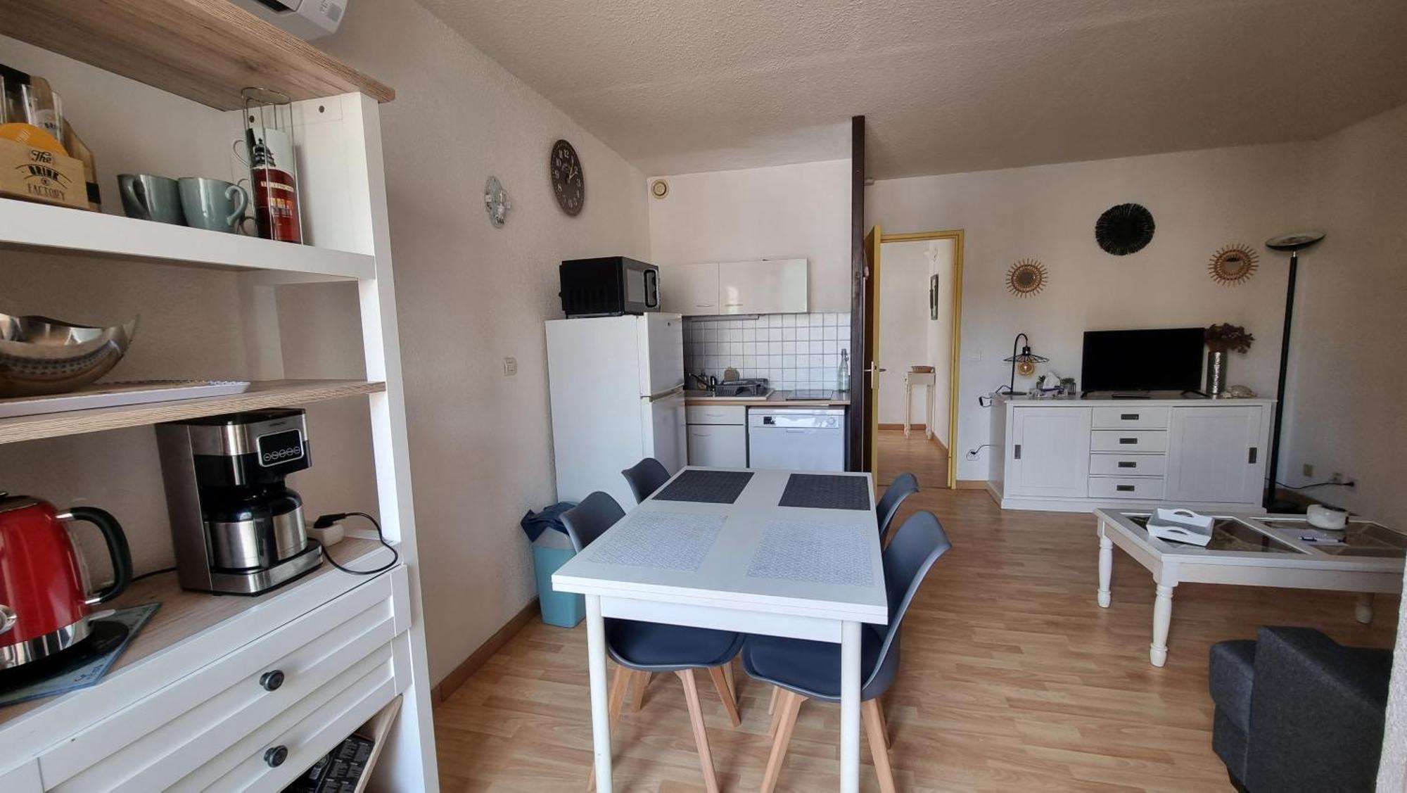 Gruissan-Port-T2-2Chambres-5Pers-43M2-Climatise-Parking-Valerie エクステリア 写真