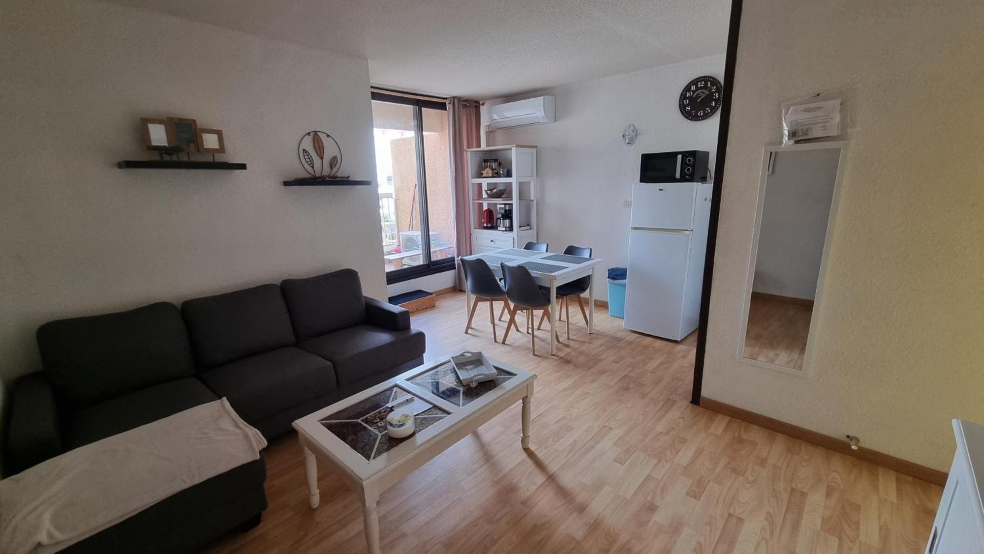 Gruissan-Port-T2-2Chambres-5Pers-43M2-Climatise-Parking-Valerie エクステリア 写真